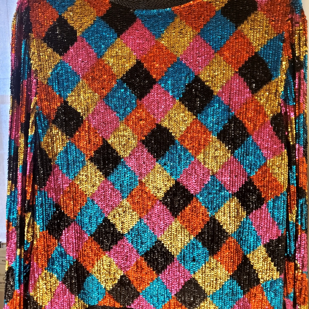 Designer sequin duster - Picture 3 of 3